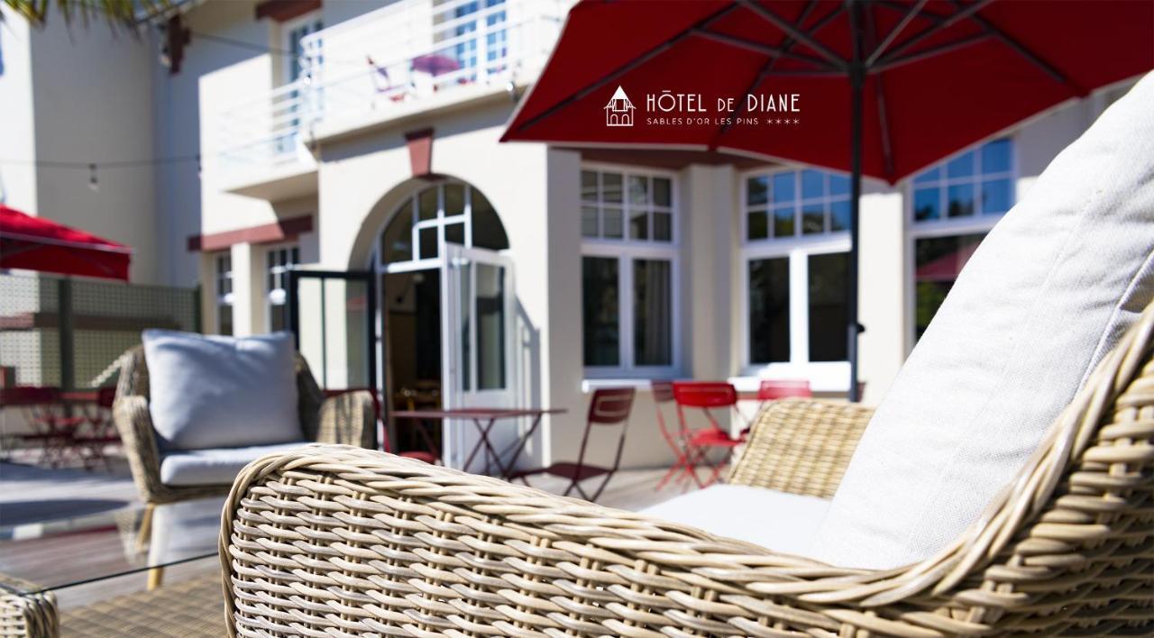 Hotel De Diane Sables-d'Or-les-Pins Exterior photo
