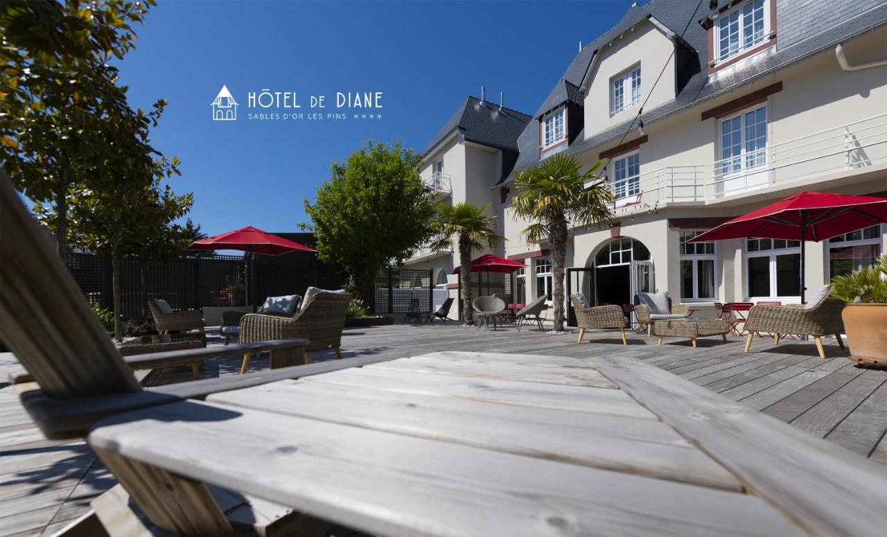 Hotel De Diane Sables-d'Or-les-Pins Exterior photo
