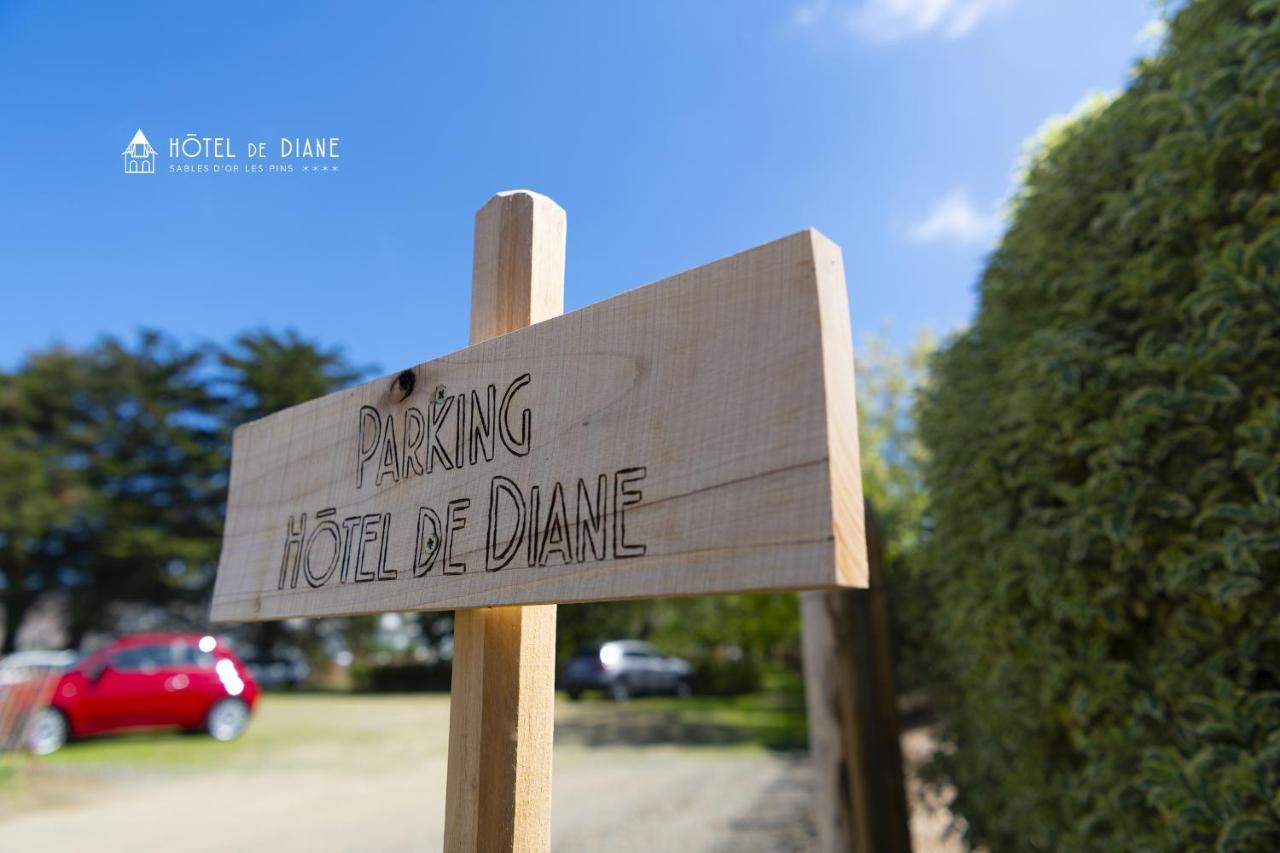 Hotel De Diane Sables-d'Or-les-Pins Exterior photo