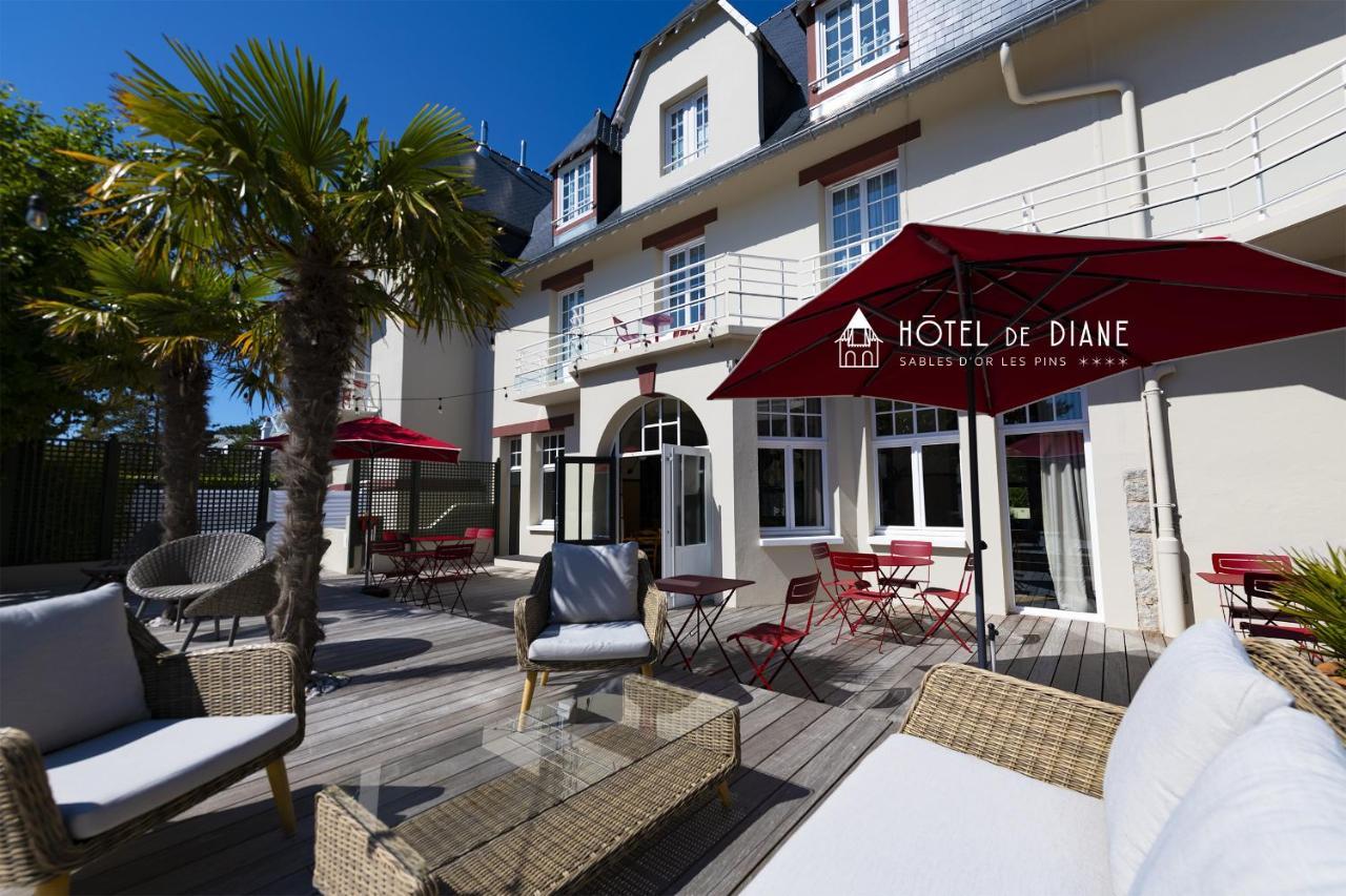 Hotel De Diane Sables-d'Or-les-Pins Exterior photo